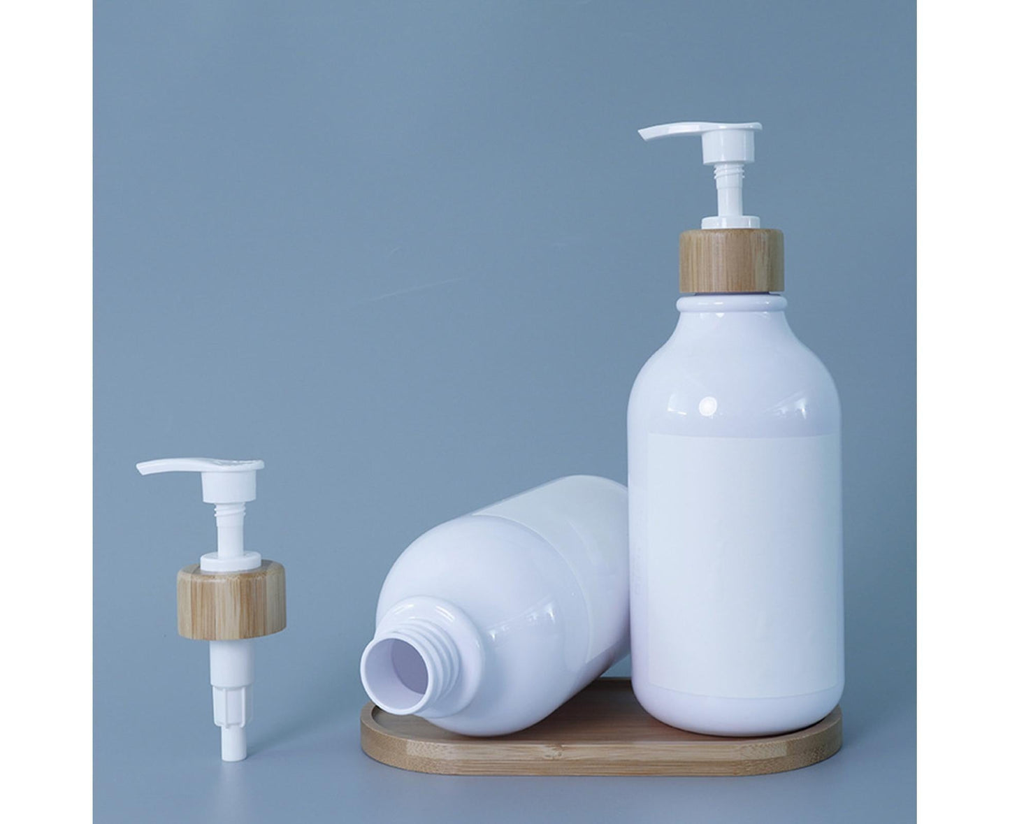 500ml Soap Dispenser Leak-proof Empty PET Sealed Well Shampoo Dispenser Bottle for Shower