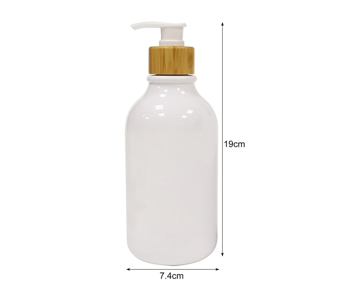 500ml Soap Dispenser Leak-proof Empty PET Sealed Well Shampoo Dispenser Bottle for Shower