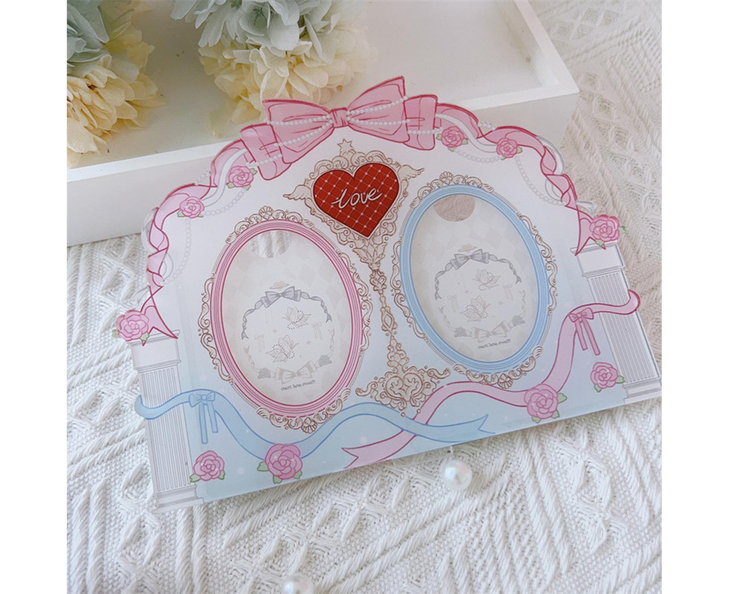 Acrylic Standing Photo Frame Stylish Desktop Decor Sturdy Dustproof Waterproof for Your Favorite Photos