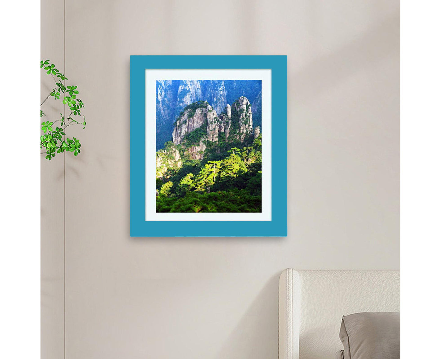 babies Art Frame Front Opening Changeable Wood grip Seal Picture Photo Display Storage Frame Home Supplieslue