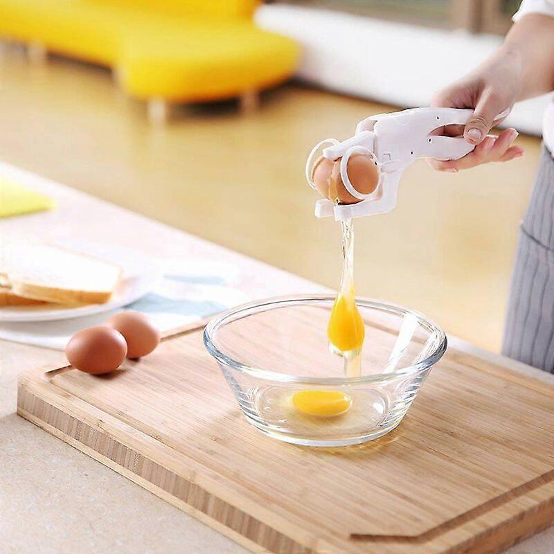 Eggs Splinterless Egg Cracker Kitchen Gift Gadget Egg Yolk White Protein Separator Kitchen Tool