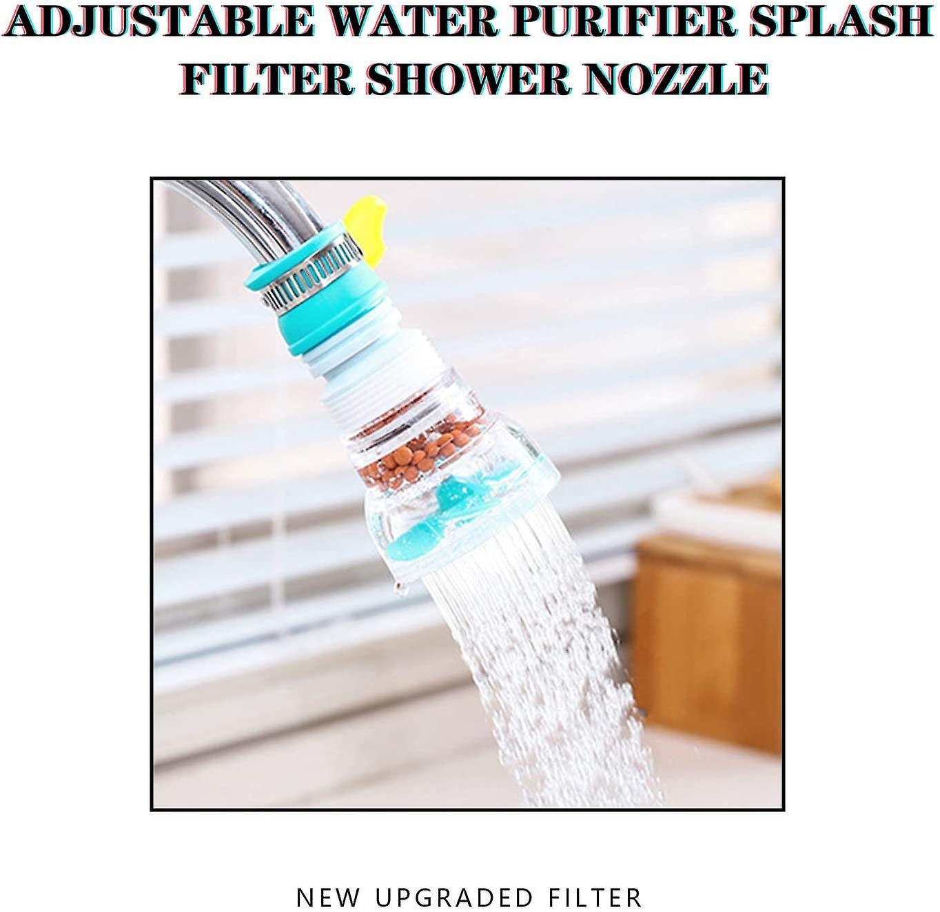 Kitchen Faucet Splash-proof Shower Kitchen Cook Basin Rotatable Nozzle Water Saving Device