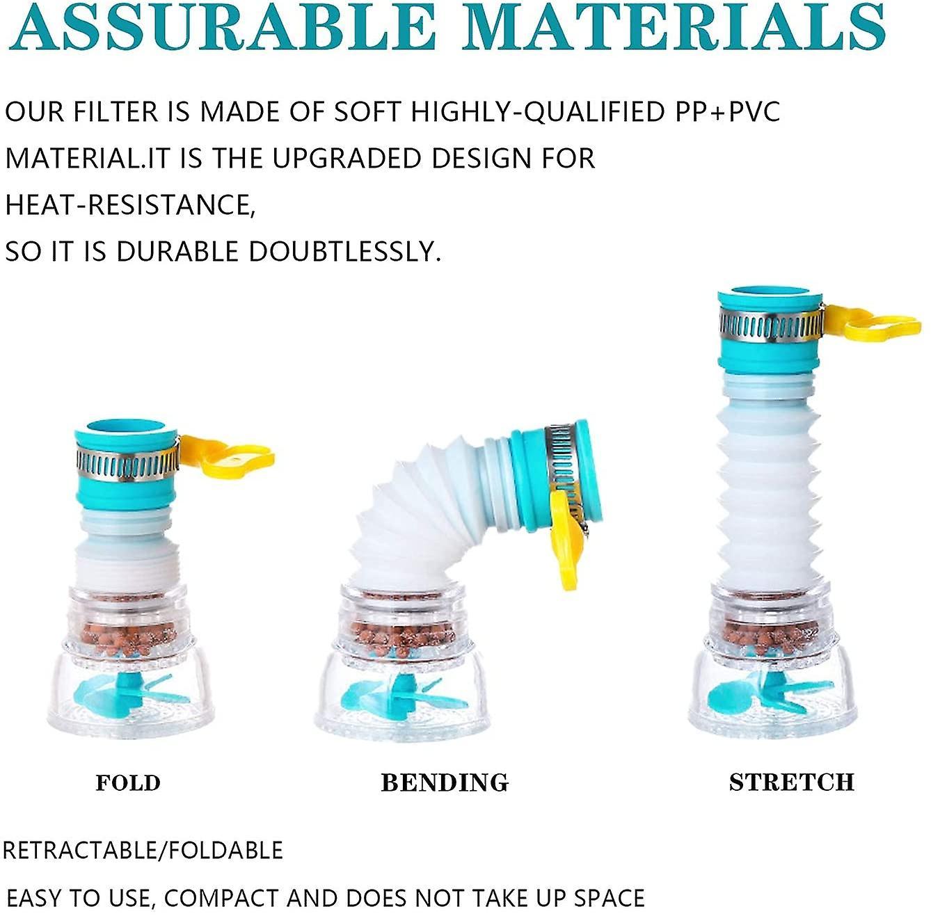 Kitchen Faucet Splash-proof Shower Kitchen Cook Basin Rotatable Nozzle Water Saving Device