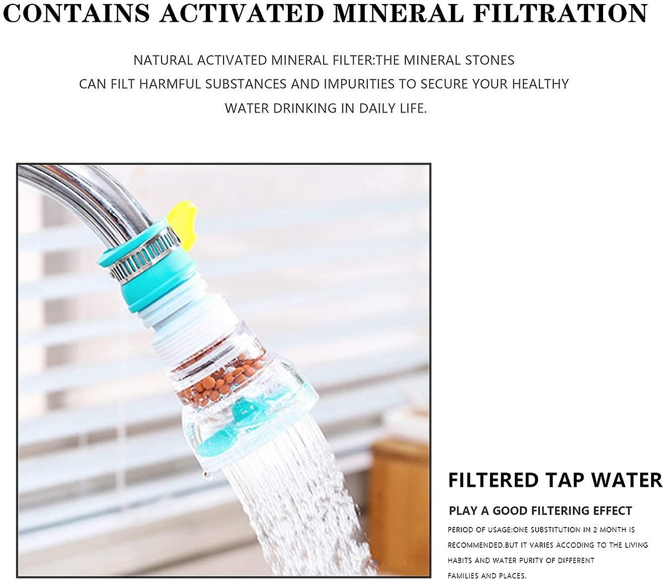 Kitchen Faucet Splash-proof Shower Kitchen Cook Basin Rotatable Nozzle Water Saving Device