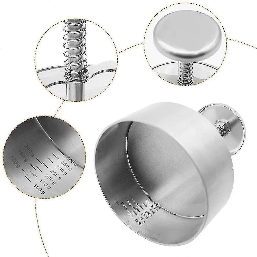 Stainless Steel Burger Mold Grill Kitchen
