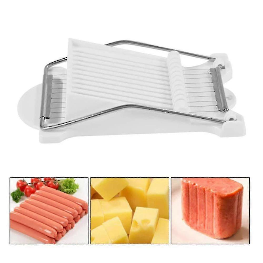 Stainless Steel Food Slicer For Kitchen (White)