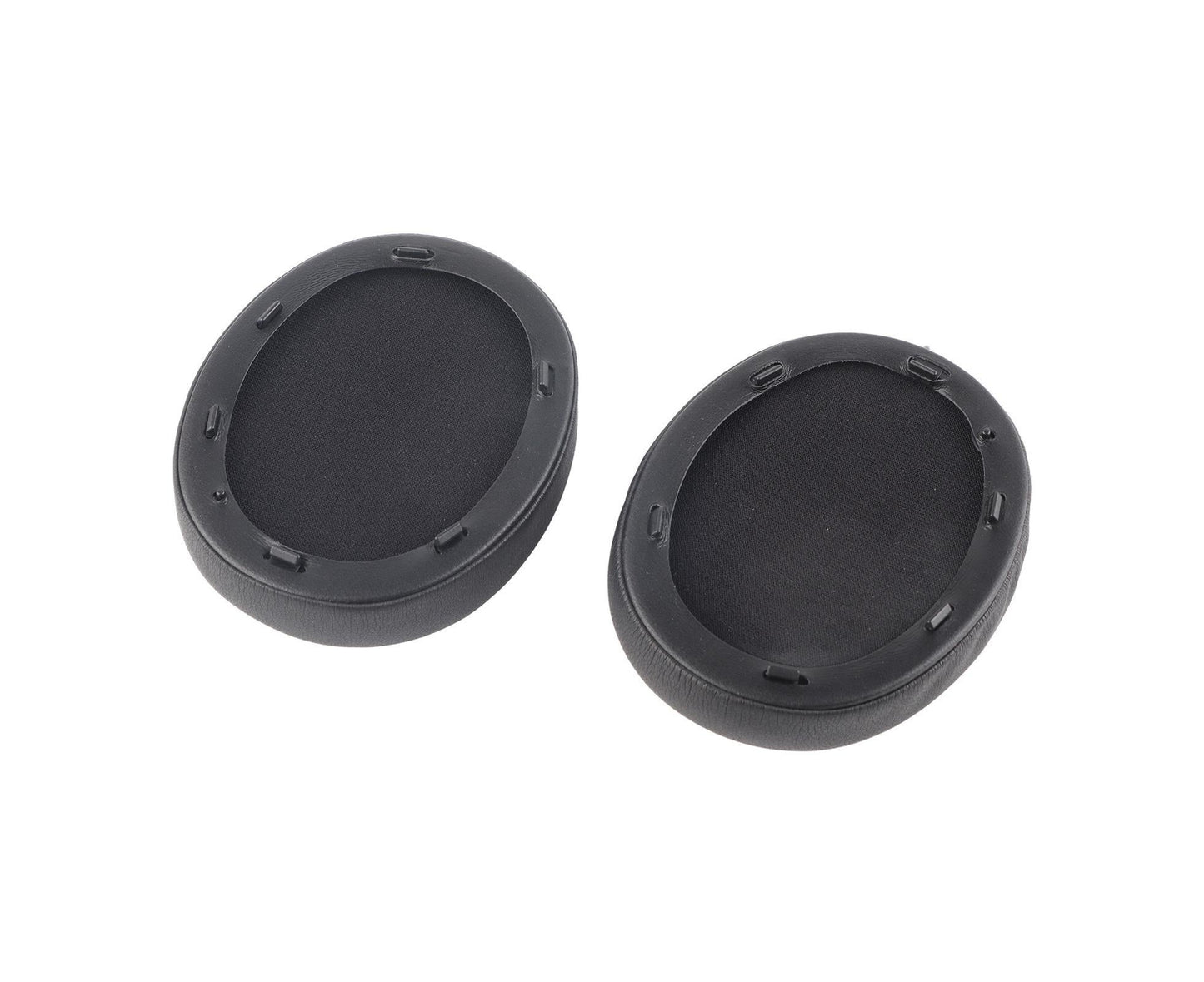 Ear Cushions Replacement Soft Protein Leather Noise Isolation Foam Thickened Pads for WH XB910N Headphones Black