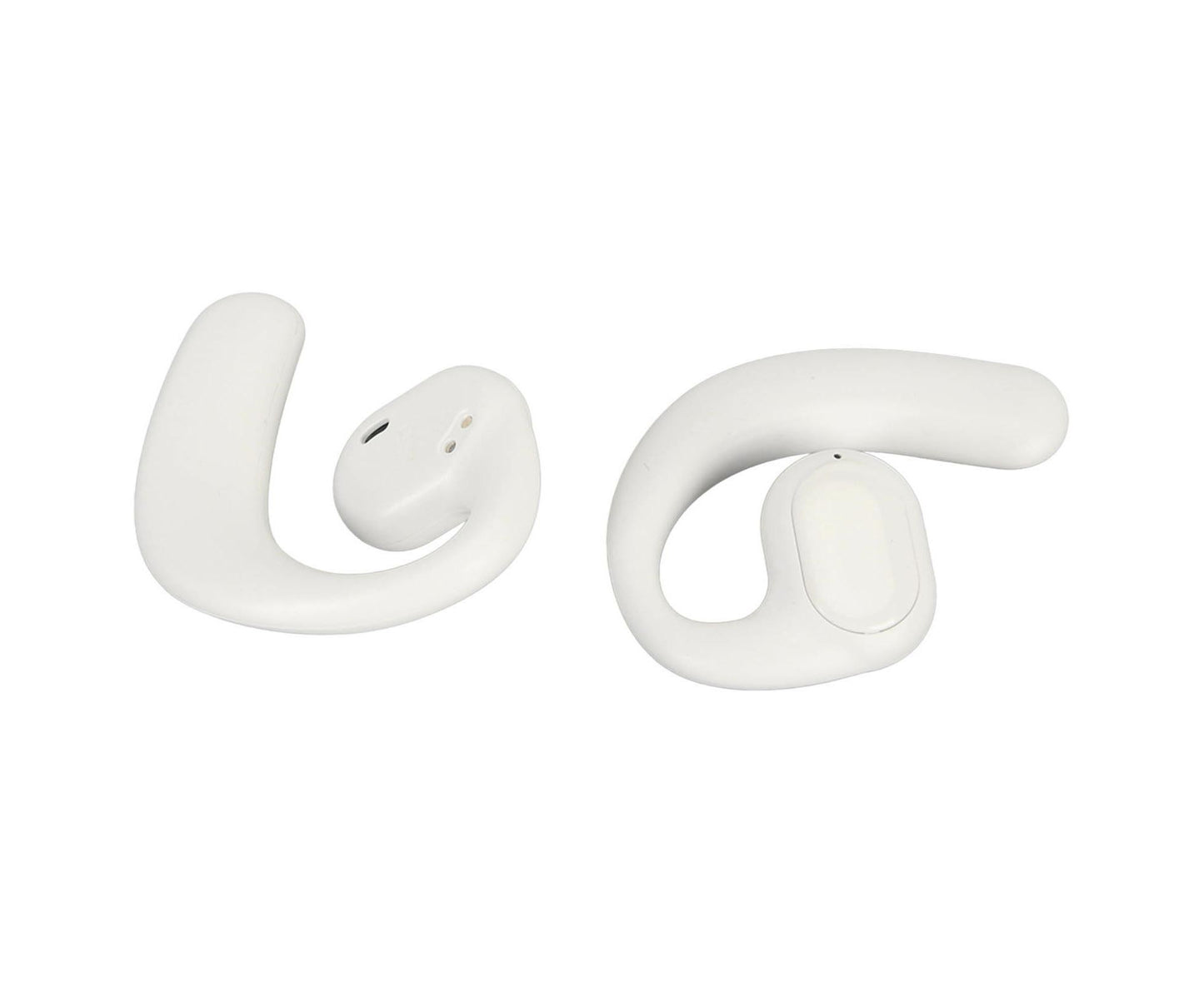Language Translator Earbuds Multifunction Noise Reduction 144 Kinds Languages Real Time Translation Headphone White