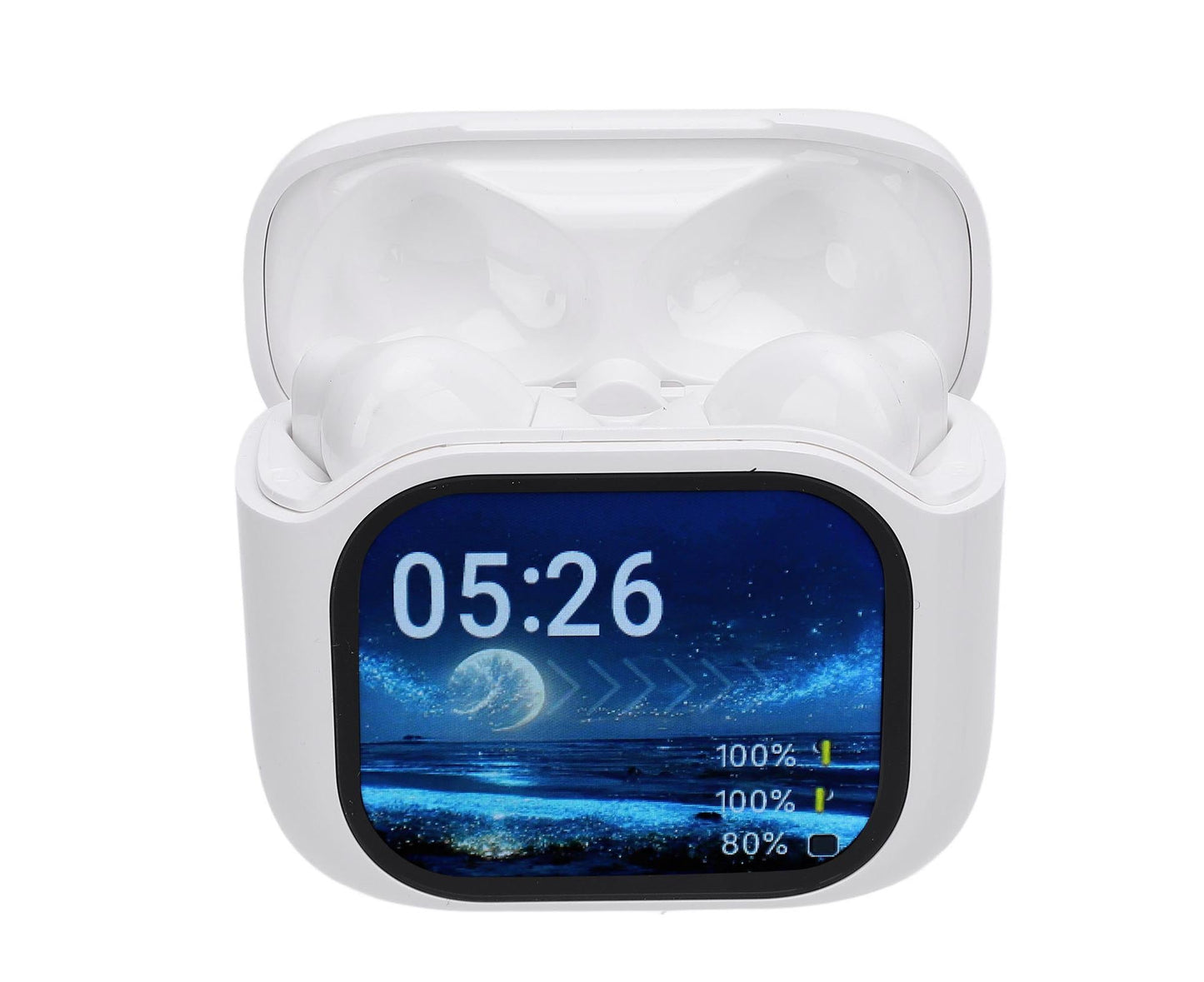 137 Languages Translator Earphones Bluetooth 5.4 ANC Noise Reduction with Charging Case IPX5 Water Resistant Multifunctional