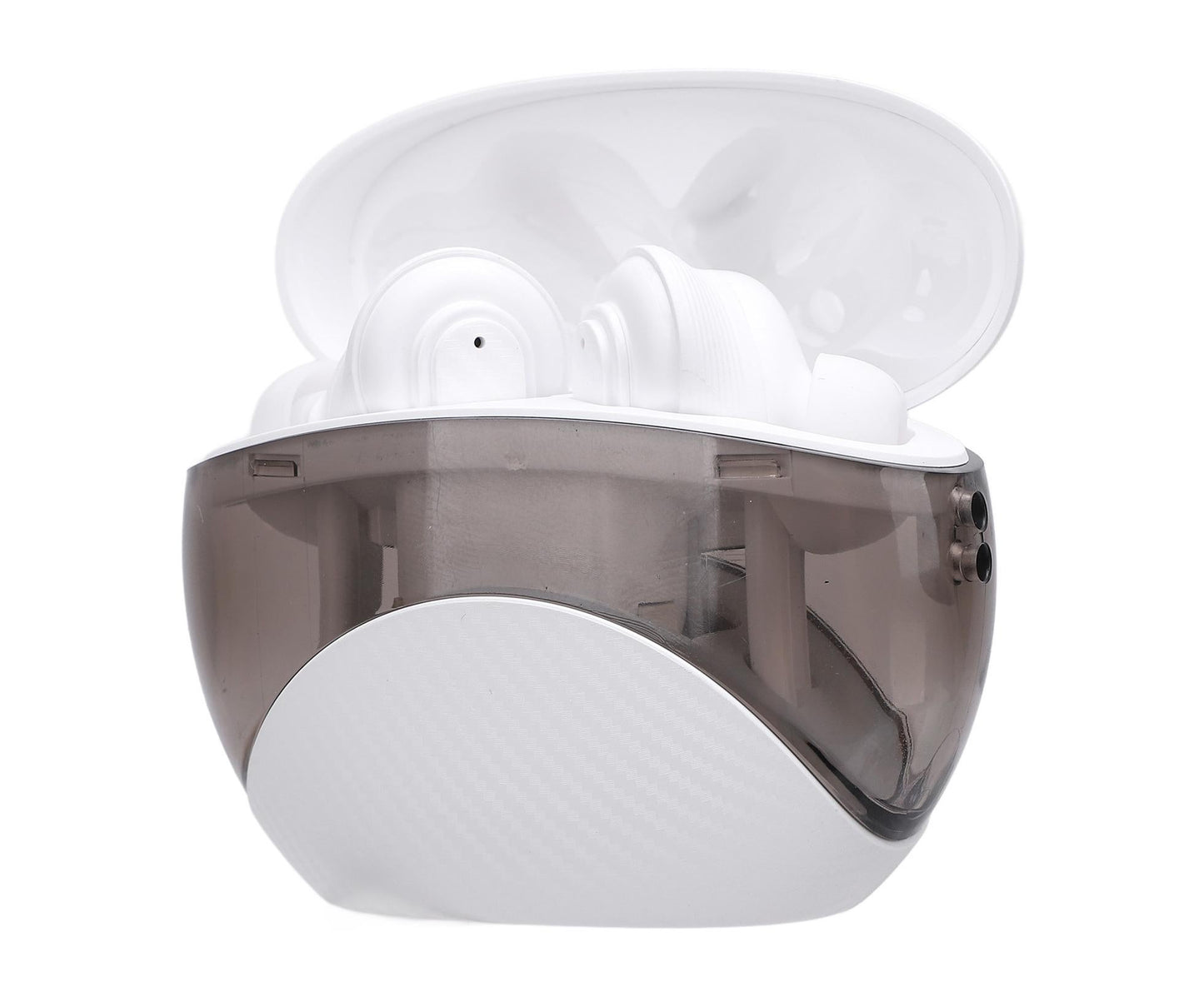 Translation Earbuds with APP 144 Languages Online BT5.4 Noise Cancelling Stereo Sound Language Translator for Android White