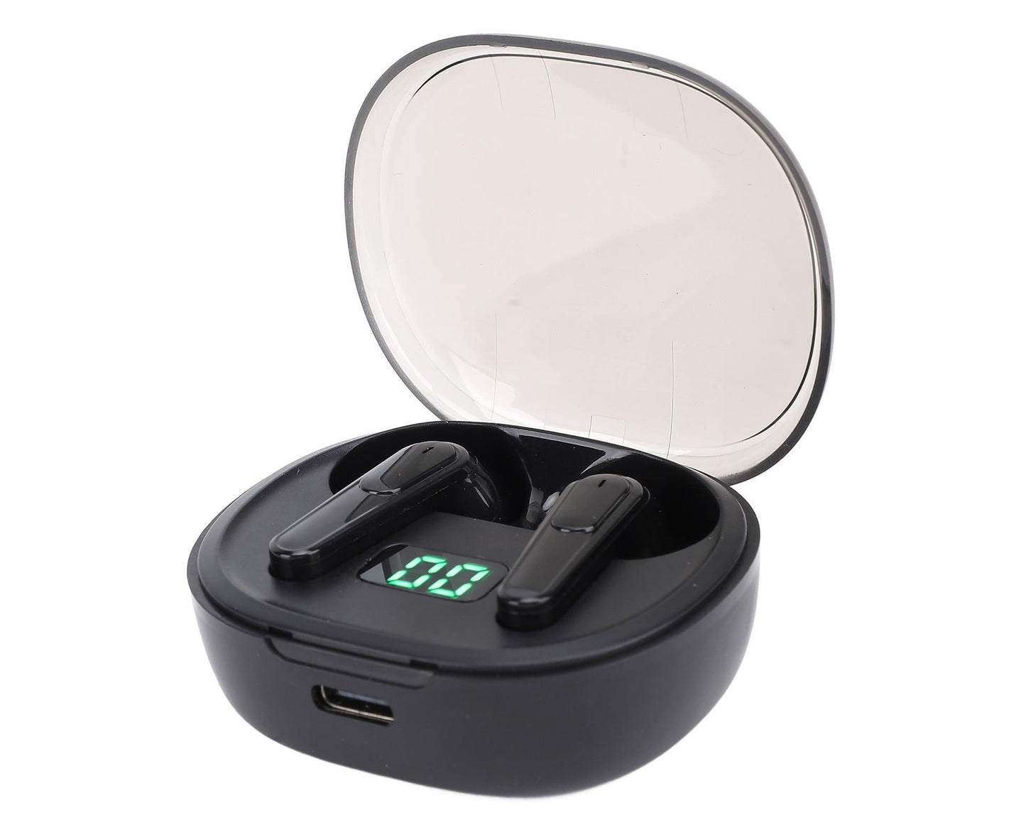 Language Translator Earbuds with APP Bluetooth 5.3 Support 144 Noise Cancellation Real Time Translation for Music Calling Black