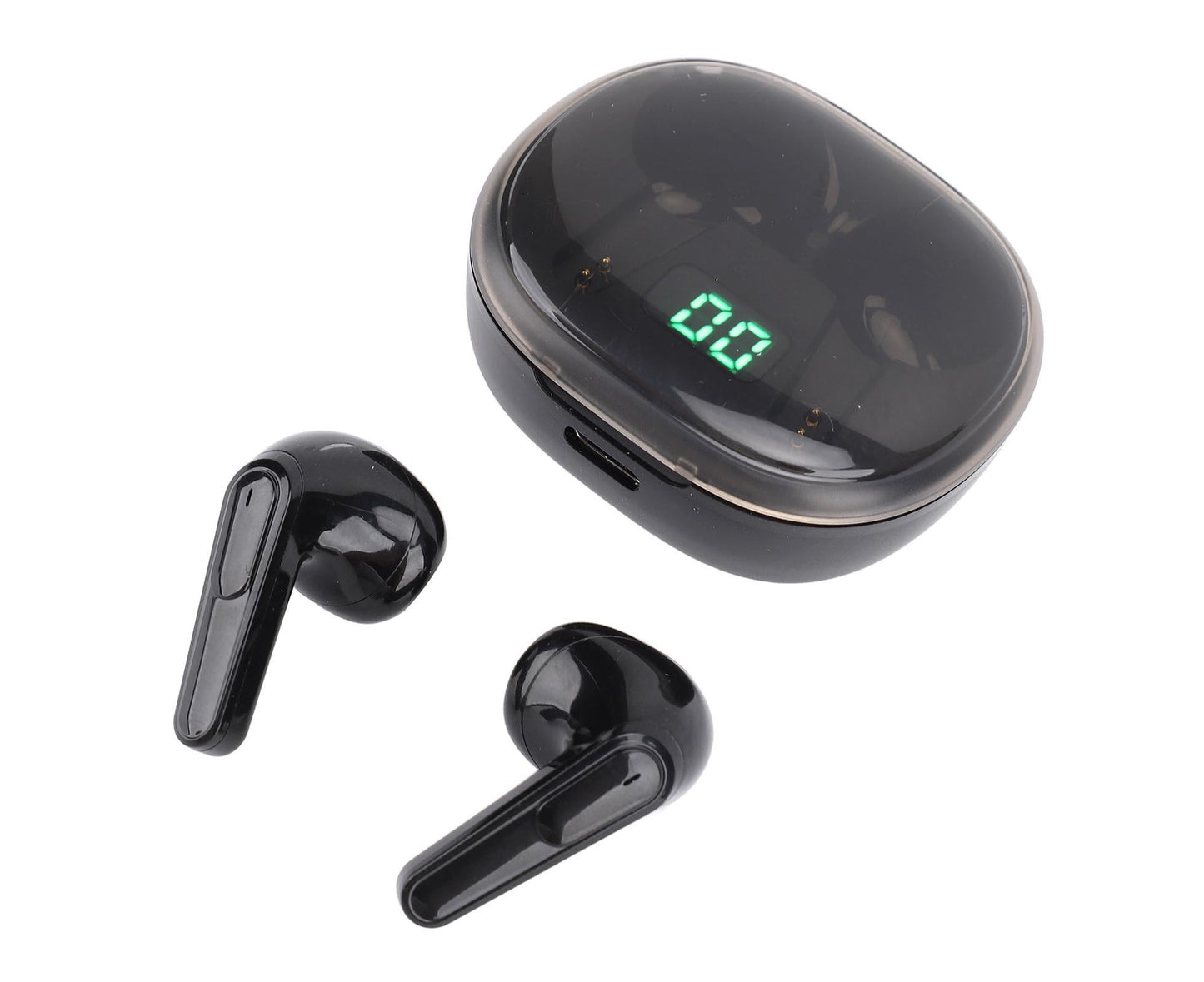 Language Translator Earbuds with APP Bluetooth 5.3 Support 144 Noise Cancellation Real Time Translation for Music Calling Black