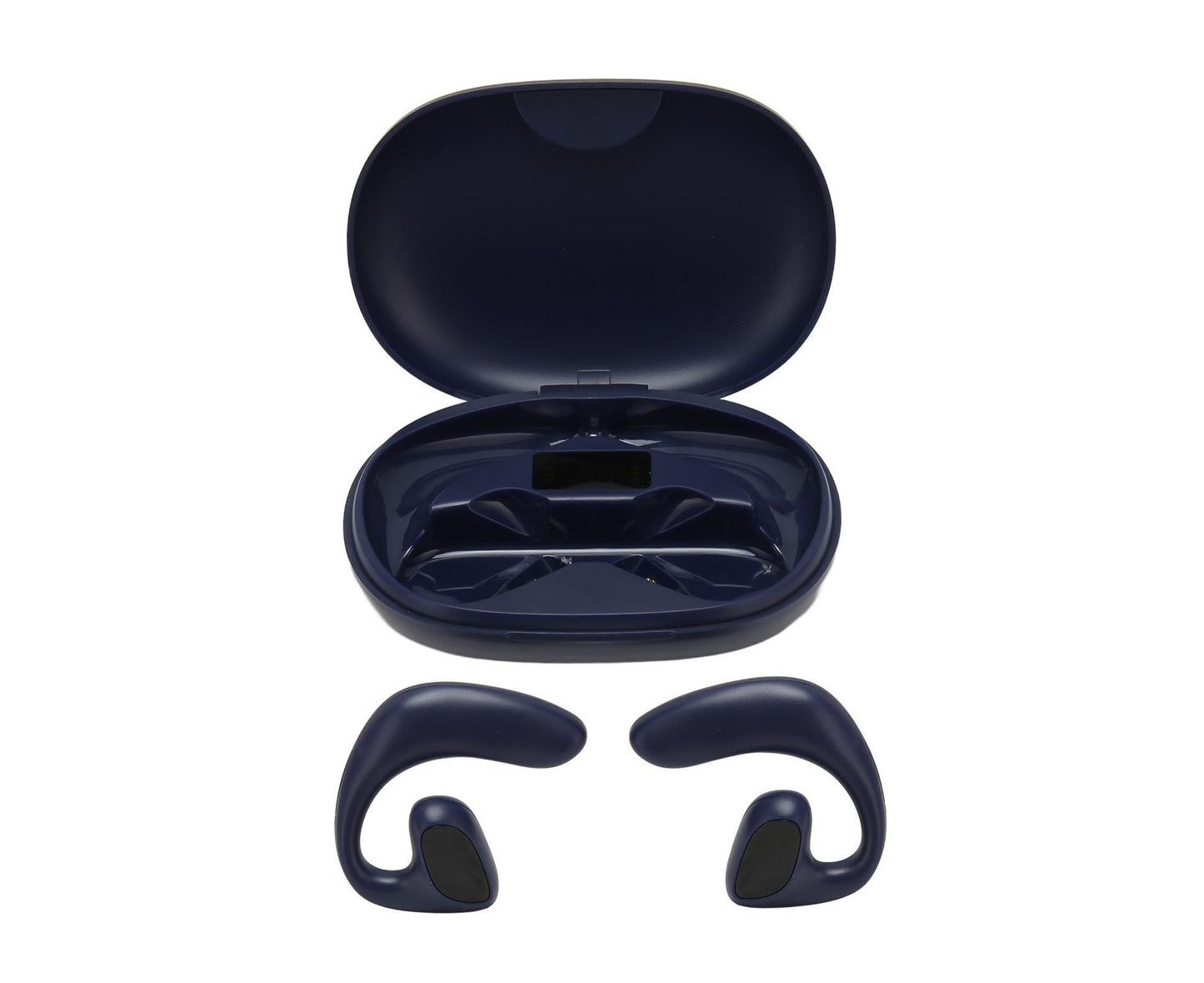 Bluetooth Translator Headphones 144 Languages Stereo Translation Earphone with Charging Case for Android IOS Blue
