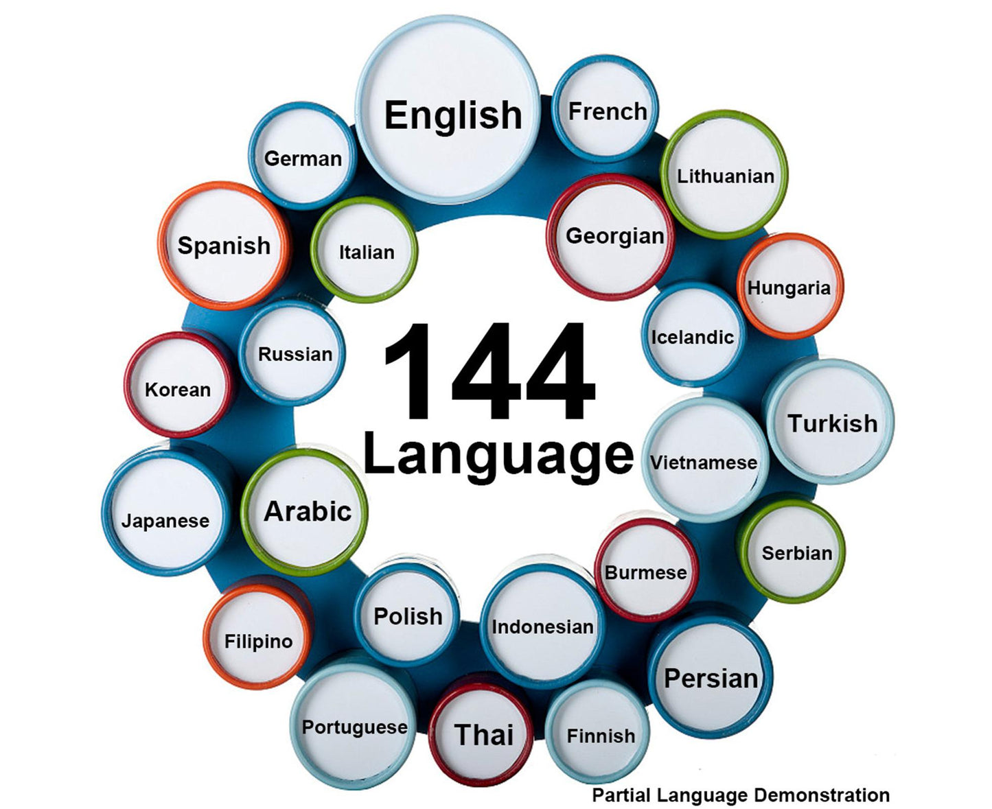 Translator Earbuds Real-Time Language Headphones with BT Connectivity Translation in Over 100 Languages Standby Time Approx Hours