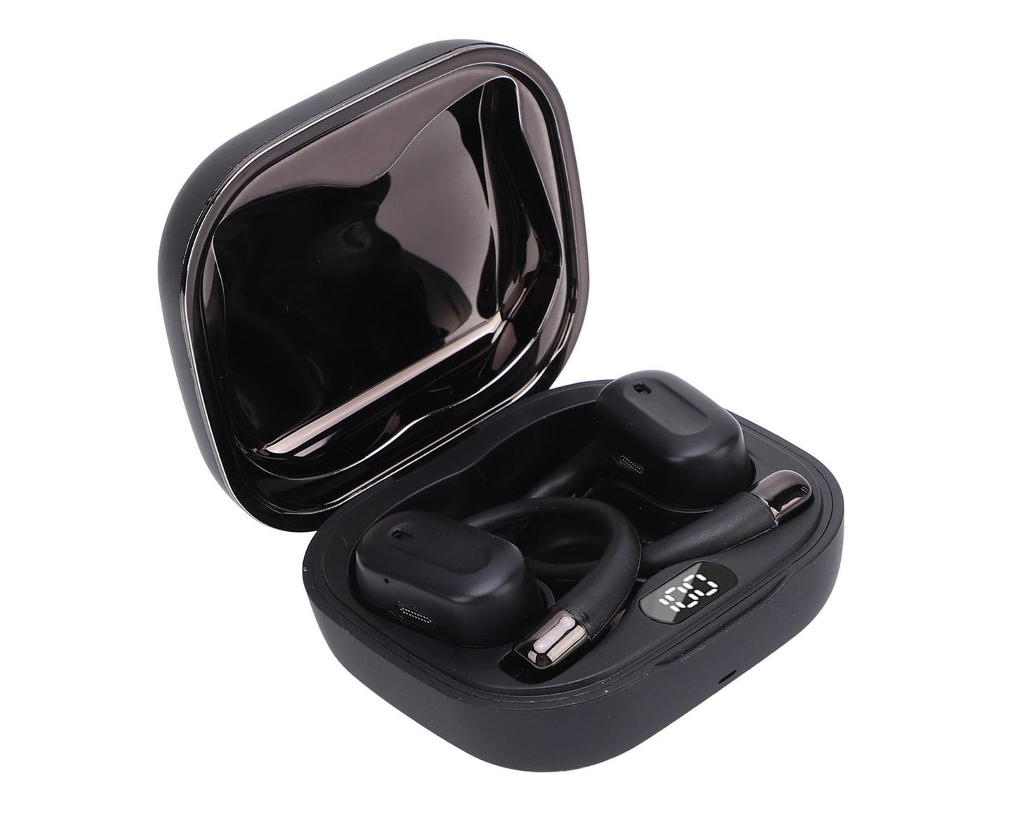 Language Translator Earbuds Bluetooth 5.3 144 Languages Online 3 Modes Instant Voice with APP for IOS Android Black