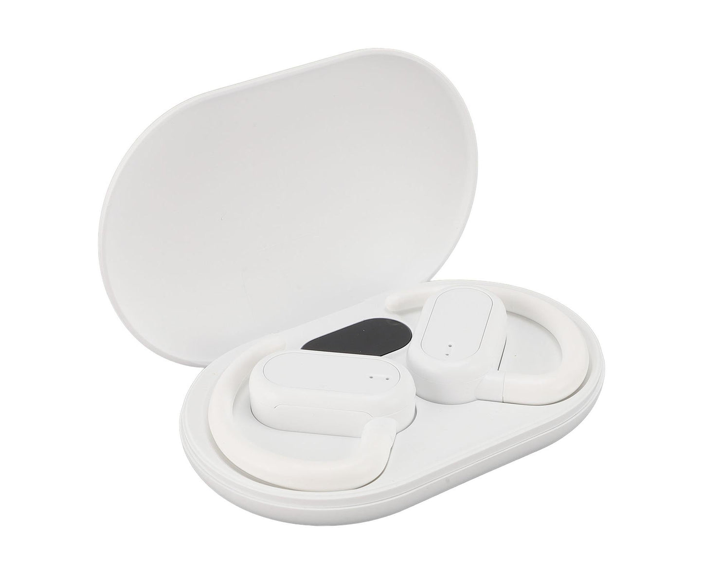 Miniature Translation Earbuds 144 Languages Bluetooth 5.4 Online Real Time Translator Ear Headset for Music and Calling IOS Android White