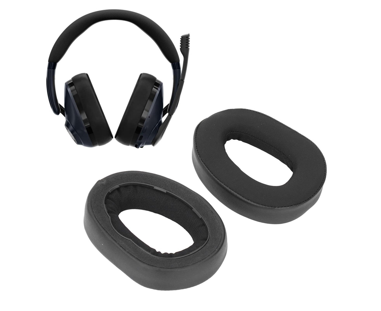 Cooling Gel Ear Pads Memory Sponge Cushions Replacement Accessories for EPOS H3 PRO Hybrid Headphone