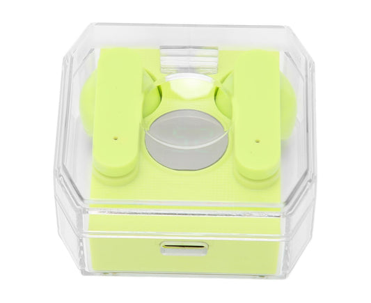 Smart Voice Translator Earbuds Support 144 Languages Online Translation Power Display Translating Headset for Traveling Green