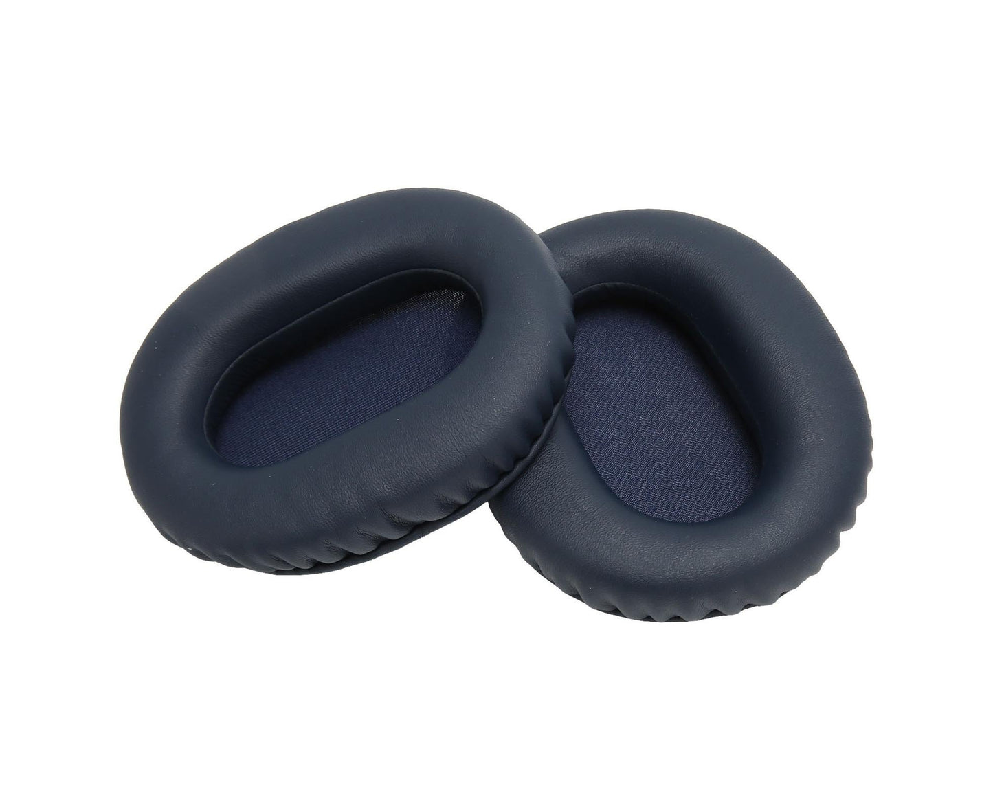 2pcs Ear Cushions Replacement Soft Protein Leather Noise Isolation Foam Thickened Pads for WH CH710N CH720N XB900N Blue