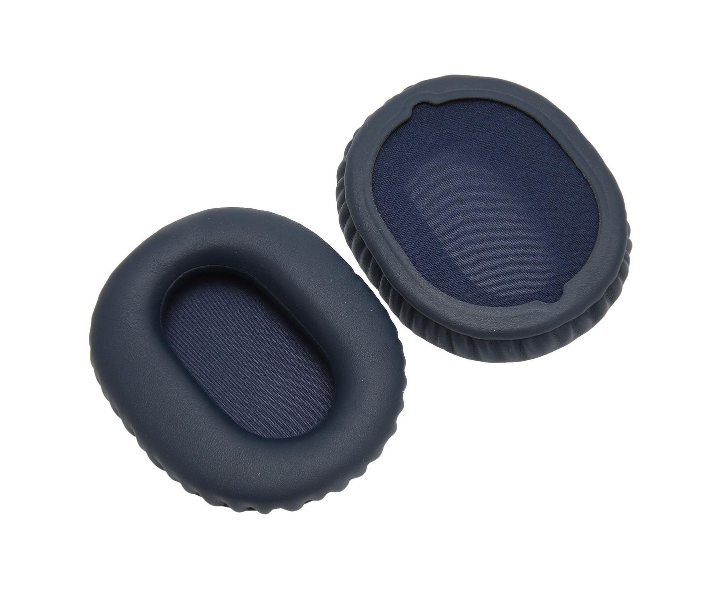2pcs Ear Cushions Replacement Soft Protein Leather Noise Isolation Foam Thickened Pads for WH CH710N CH720N XB900N Blue
