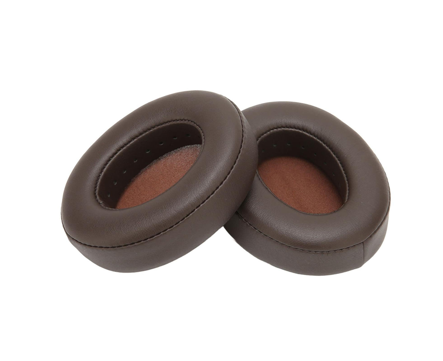 Replacement Ear Cushion Protein Leather Wearproof Headphone Pads for Edifier W855BT Brown