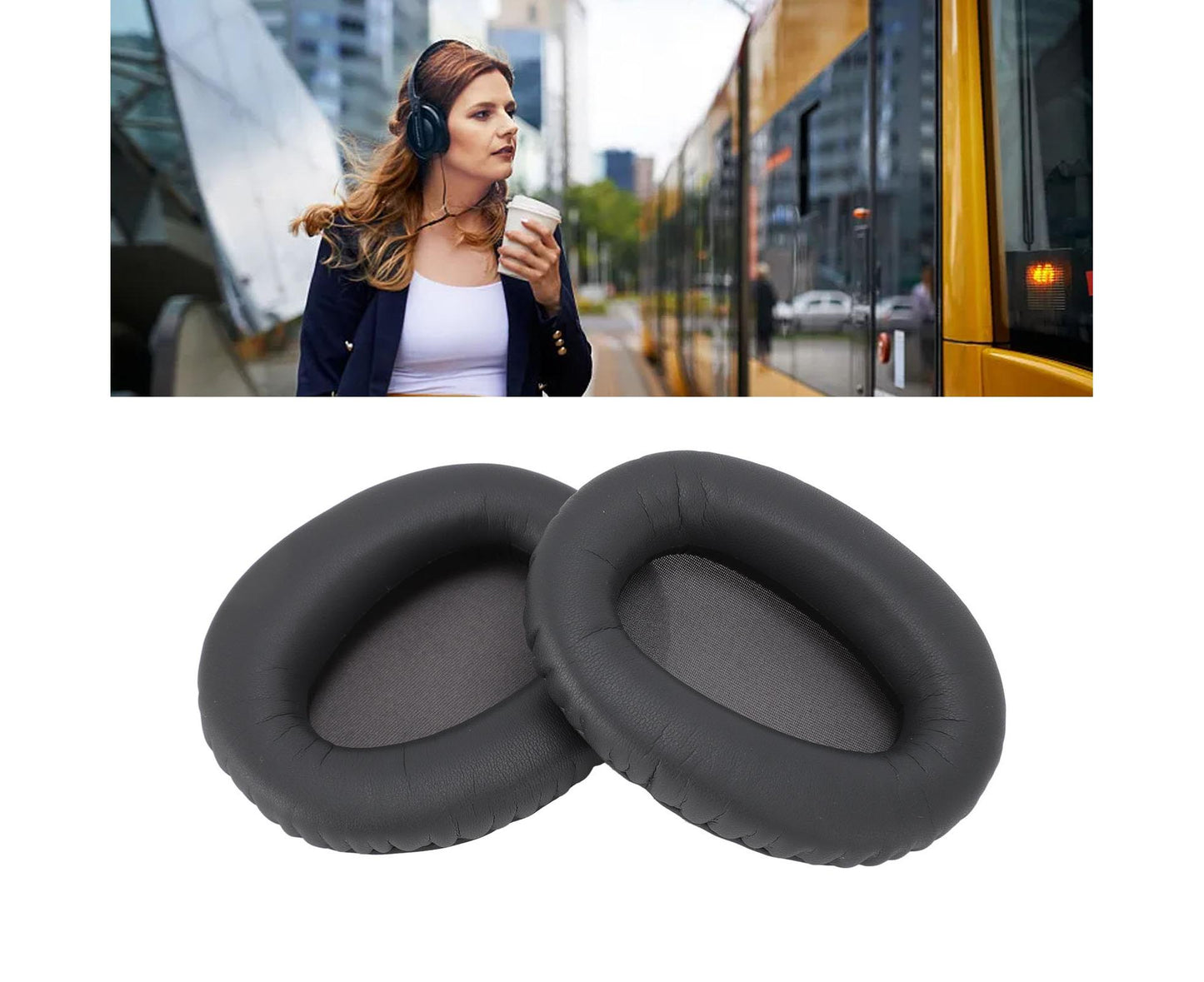 Headphone Ear Pads Protein Leather Replacement Cushions for WH CH700N MDR ZX780 ZX780DC ZX770 CH720N 10R