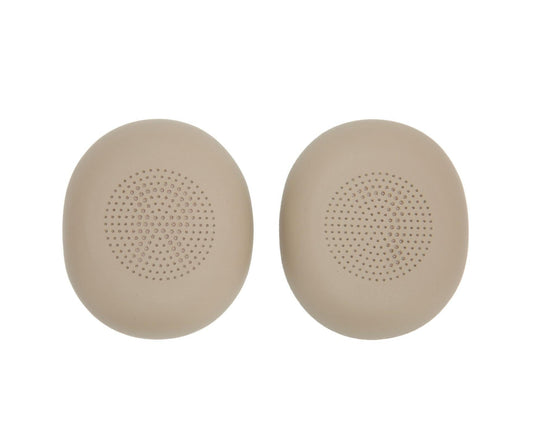 Headphone Earpads Professional Protein Leather Replacement Ear Pad Cushions for Jabra ELITE 45h Headphones Gold