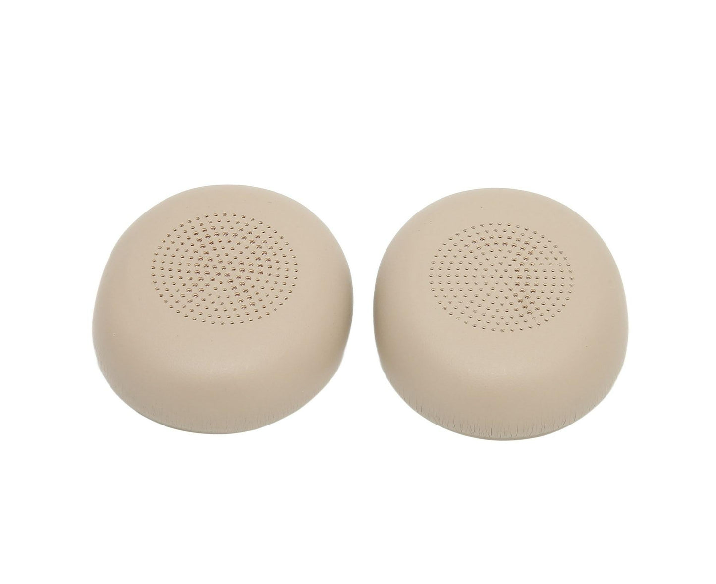 Headphone Earpads Professional Protein Leather Replacement Ear Pad Cushions for Jabra ELITE 45h Headphones Gold