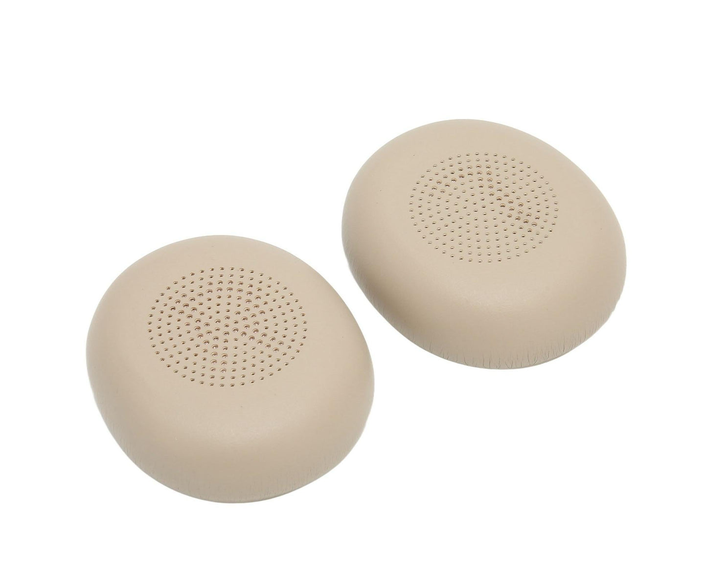 Headphone Earpads Professional Protein Leather Replacement Ear Pad Cushions for Jabra ELITE 45h Headphones Gold
