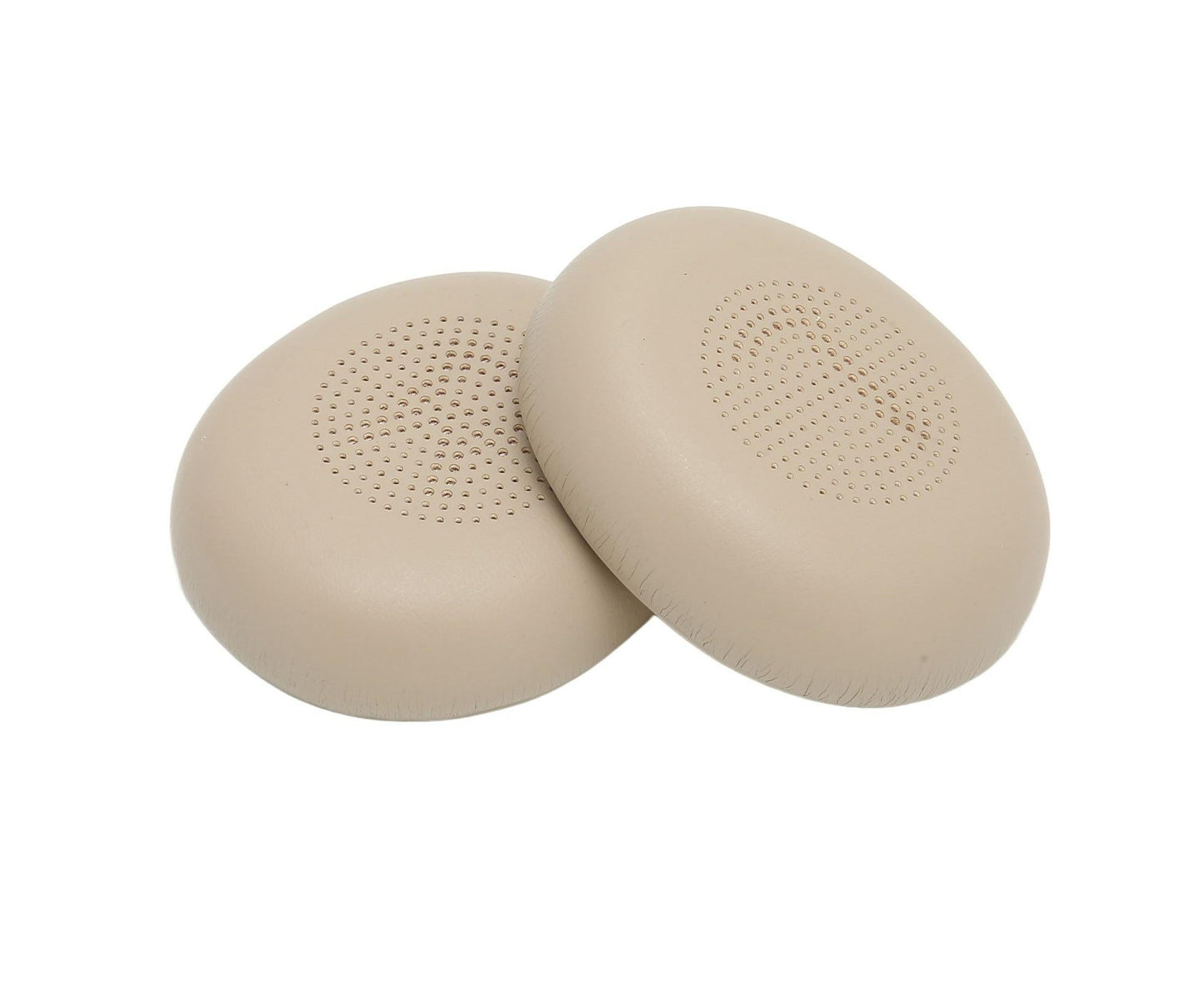 Headphone Earpads Professional Protein Leather Replacement Ear Pad Cushions for Jabra ELITE 45h Headphones Gold