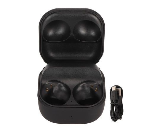 Earbuds Charging Case 600mAh Replacement Bluetooth Earphone Charger for Galaxy Buds2 Pro SM R510 Black