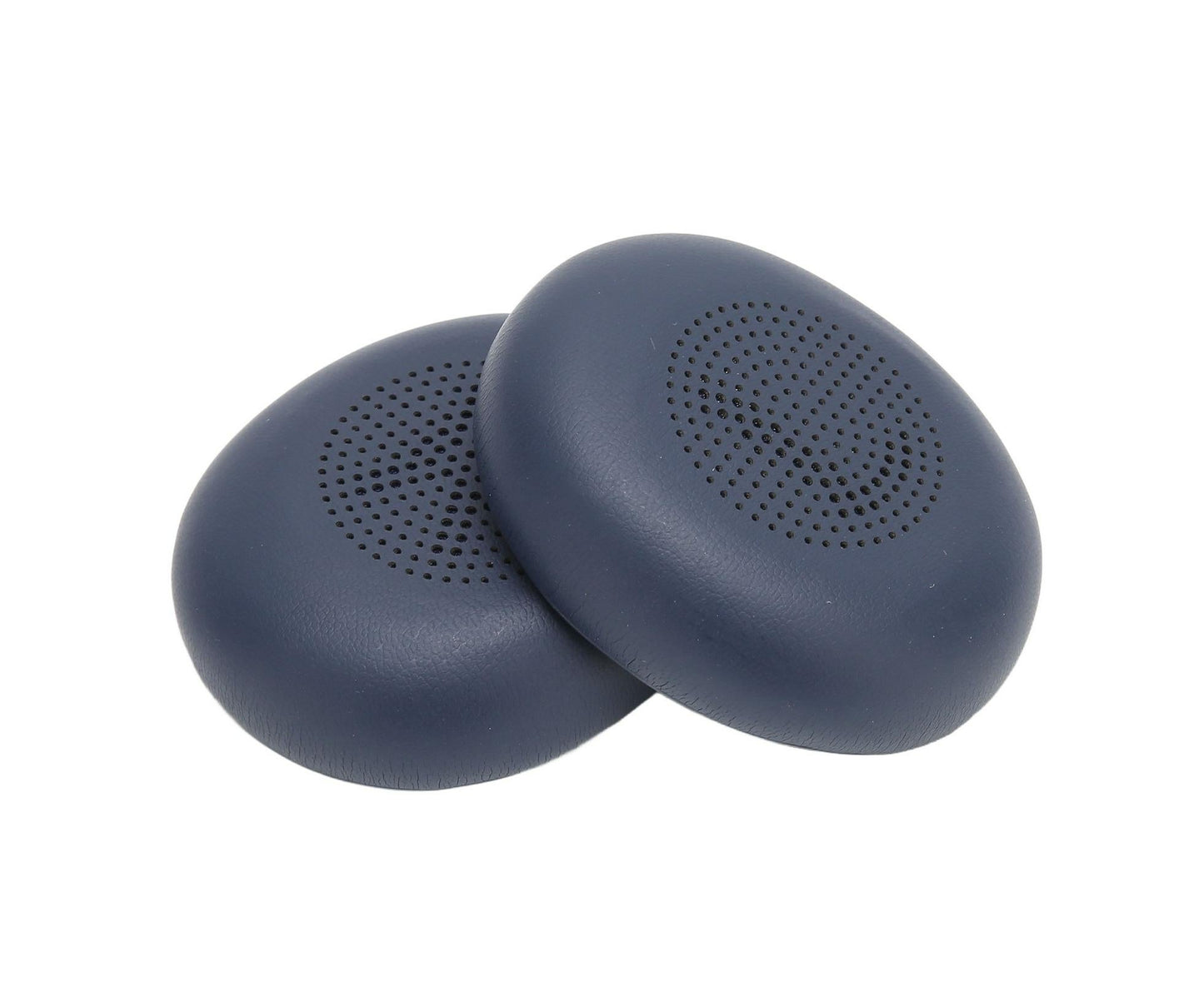 Headphone Earpads Professional Protein Leather Replacement Ear Pad Cushions for Jabra ELITE 45h Headphones Dark Blue