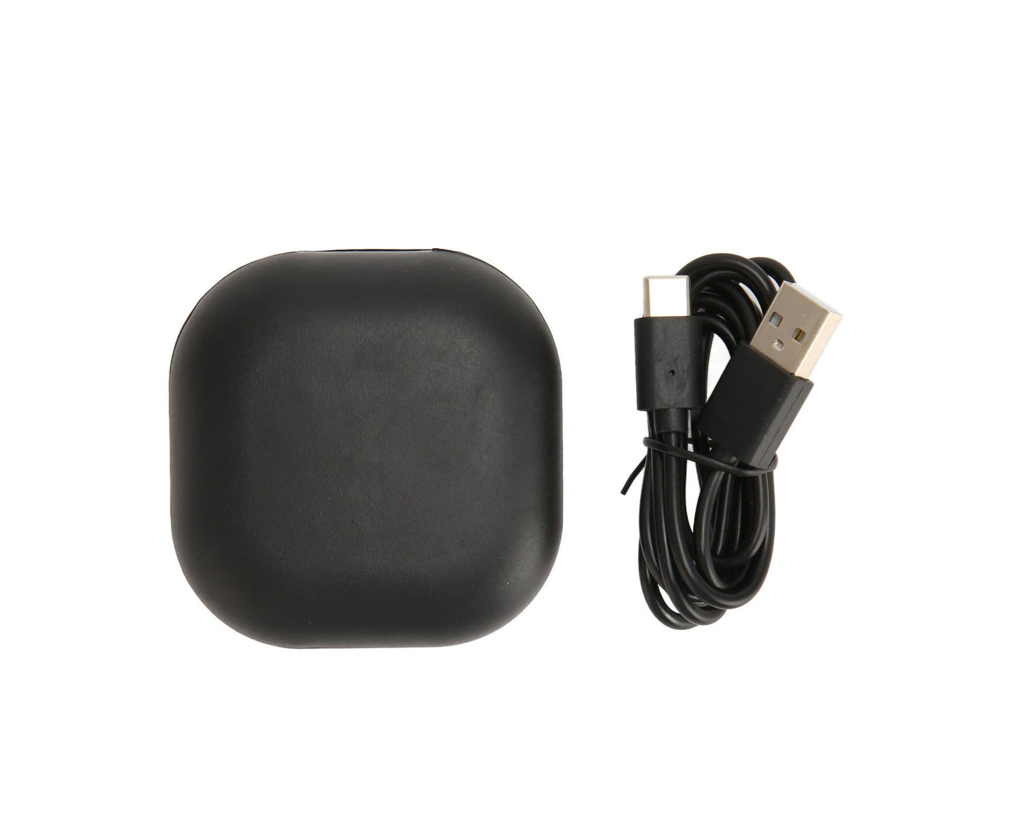 Charging Case Replacement 600mAh USB C Wired Earbuds for Galaxy Buds Live SM R180 Black