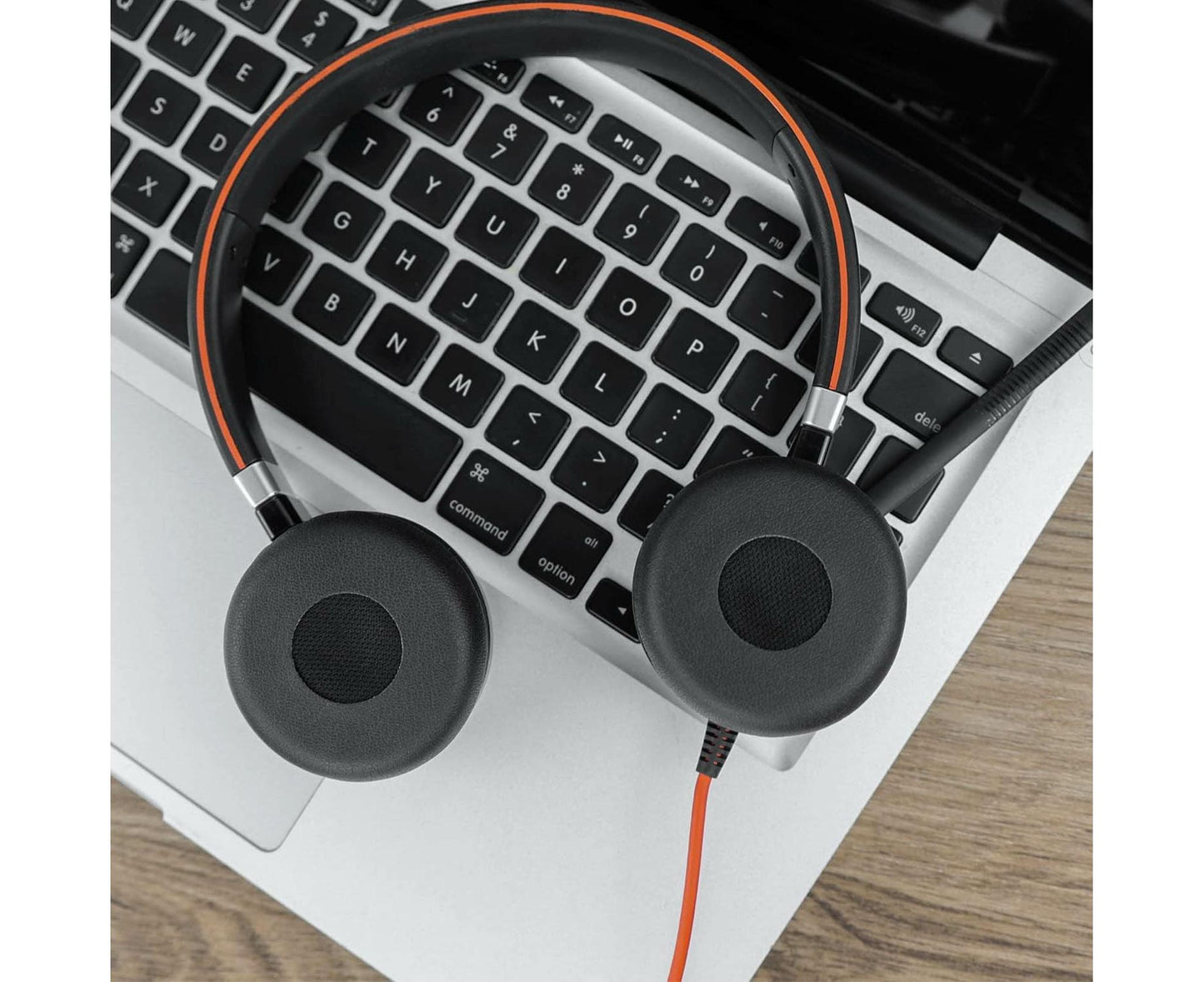 Replacement Earpads Professional Protein Leather Headphone Ear Cushions for Jabra Evolve 20 20se 30 30II 40 65 65+