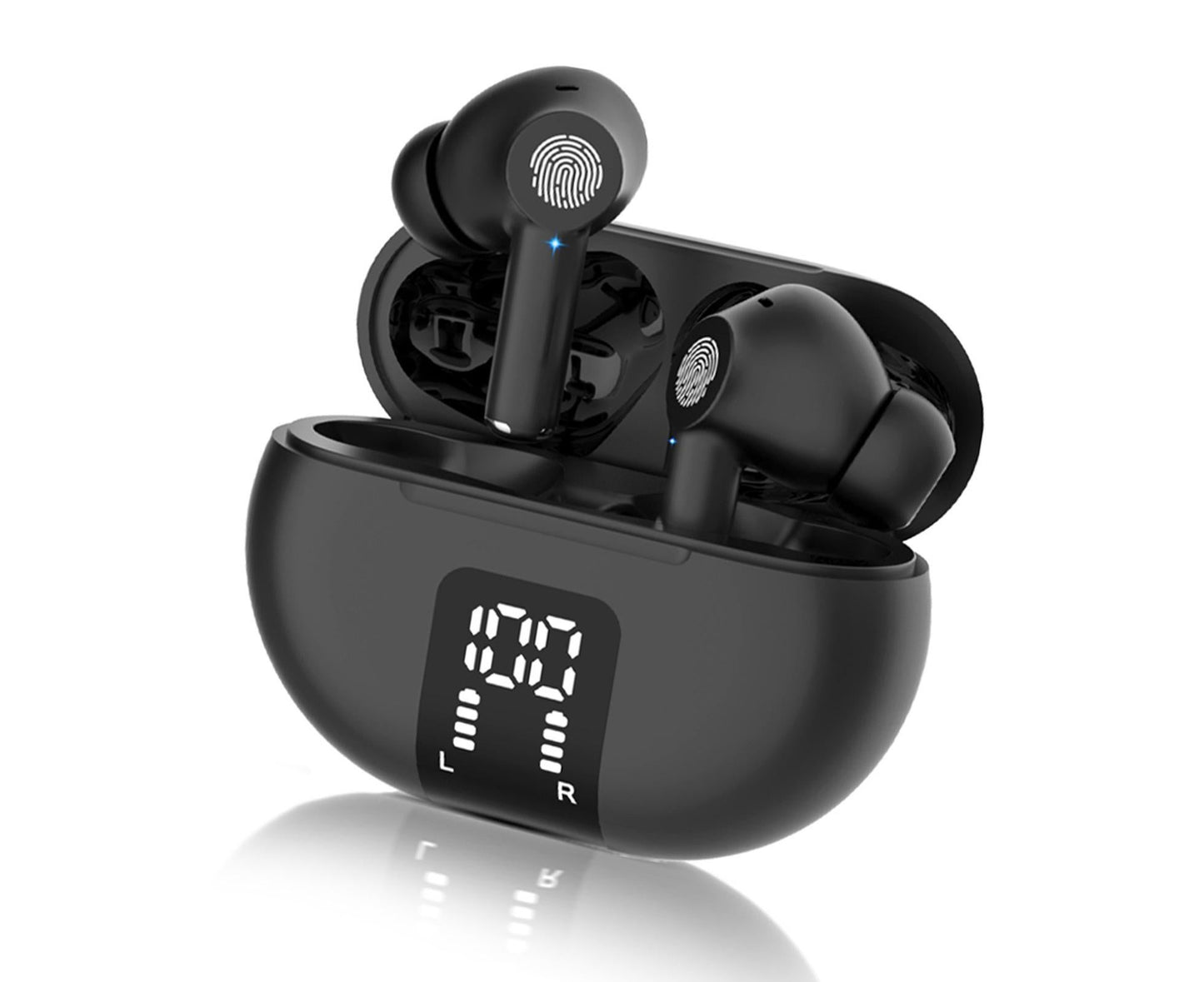 Translator Earbuds Real-Time Language Headphones with BT Connectivity Translation in Over 100 Languages Standby Time Approx Hours