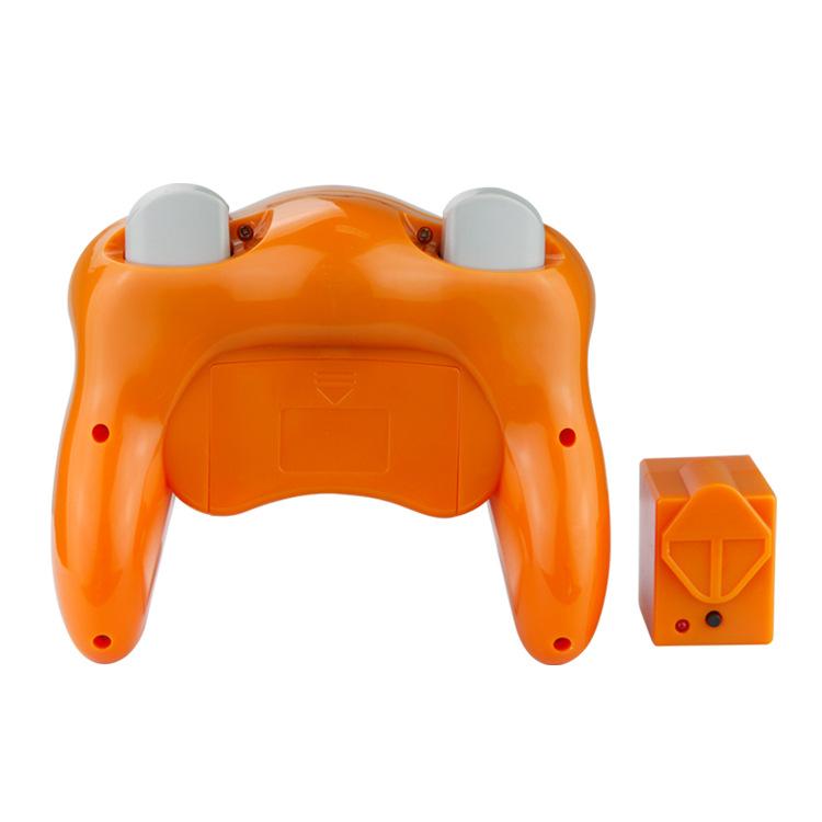 Wireless Game Controller for GC - 2.4Ghz Gamepad with Turbo & Vibration - Compatible with GC Console - Orange