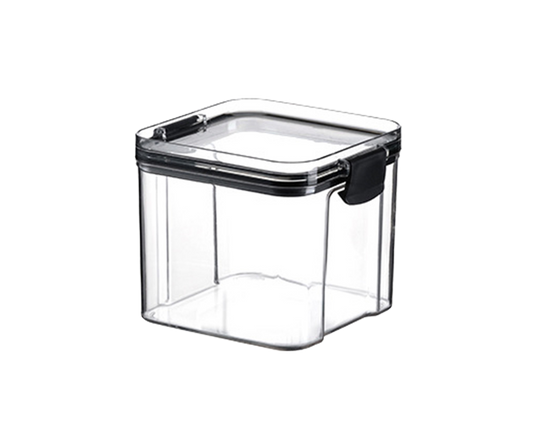 Clear Food Storage Box Container Moisture Proof Grain Bottle Jar Kitchen Supply-2