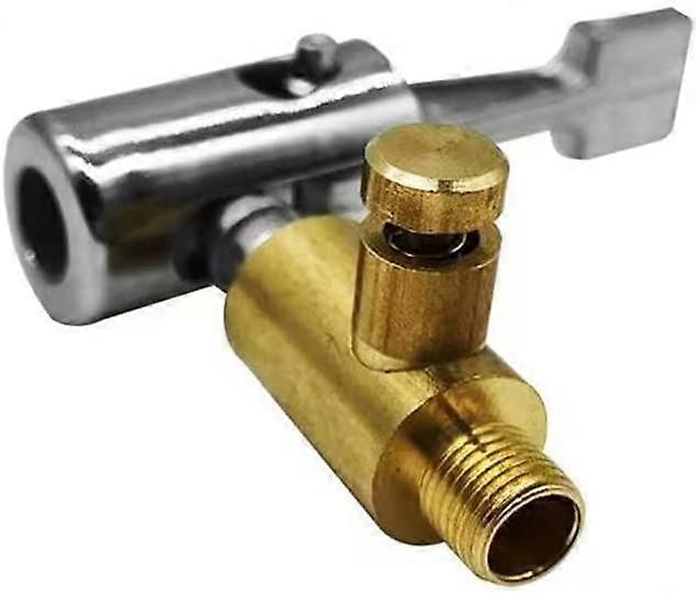 Car Tire Valve Adapter,iSpchen Portable Car Tire Inflator Mouthpiece Threaded Mouth Adapter Car Air Pump Connector Accessories Not Deflate