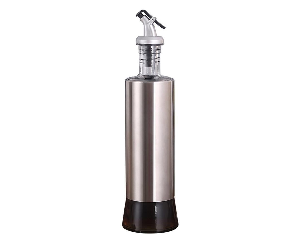 200/350/500ml Stainless Steel Oil Vinegar Bottle Dispenser Cruet Kitchen Gadget-200ML