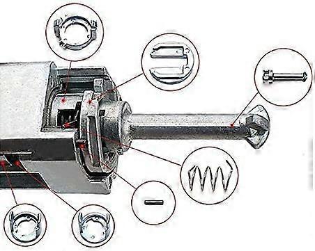 1set Auto Car Front Left Right Door Lock Cylinder Repair Kit Replacement Parts For BMW E46 3 SERIES Car Accessories
