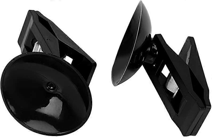 1 Pair Car Clip with Suction Sucker for Sun Shade Curtain Cloth Fixing, Auto Accessoris