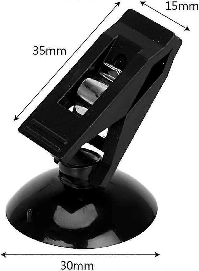 1 Pair Car Clip with Suction Sucker for Sun Shade Curtain Cloth Fixing, Auto Accessoris