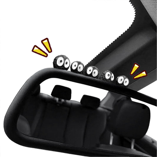 Cute Soot Sprites Car Rearview Mirror Accessories for Car Interior Decoration Dashboard Car Ornament Funny Gifts for Cute Car Mirror (20 Pcs)