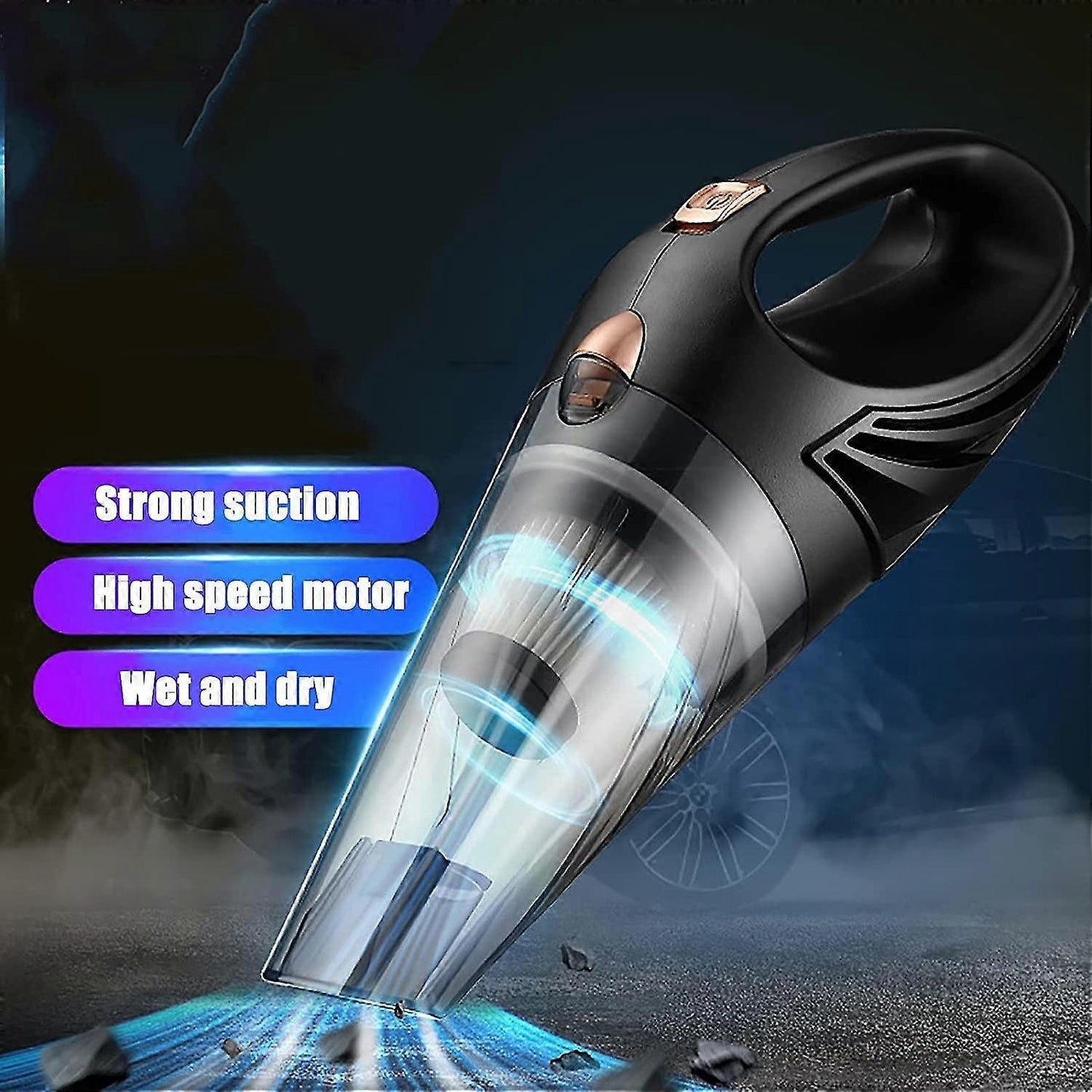 Car Vacuum Cleaner Portable Usb Handheld Vacuum For Home Car Dry Cleaning