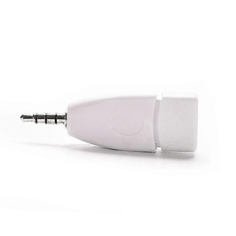 Converter Adapter USB 2.0 Female to 3.5mm Male AUX Audio Durable Car Plug Jack