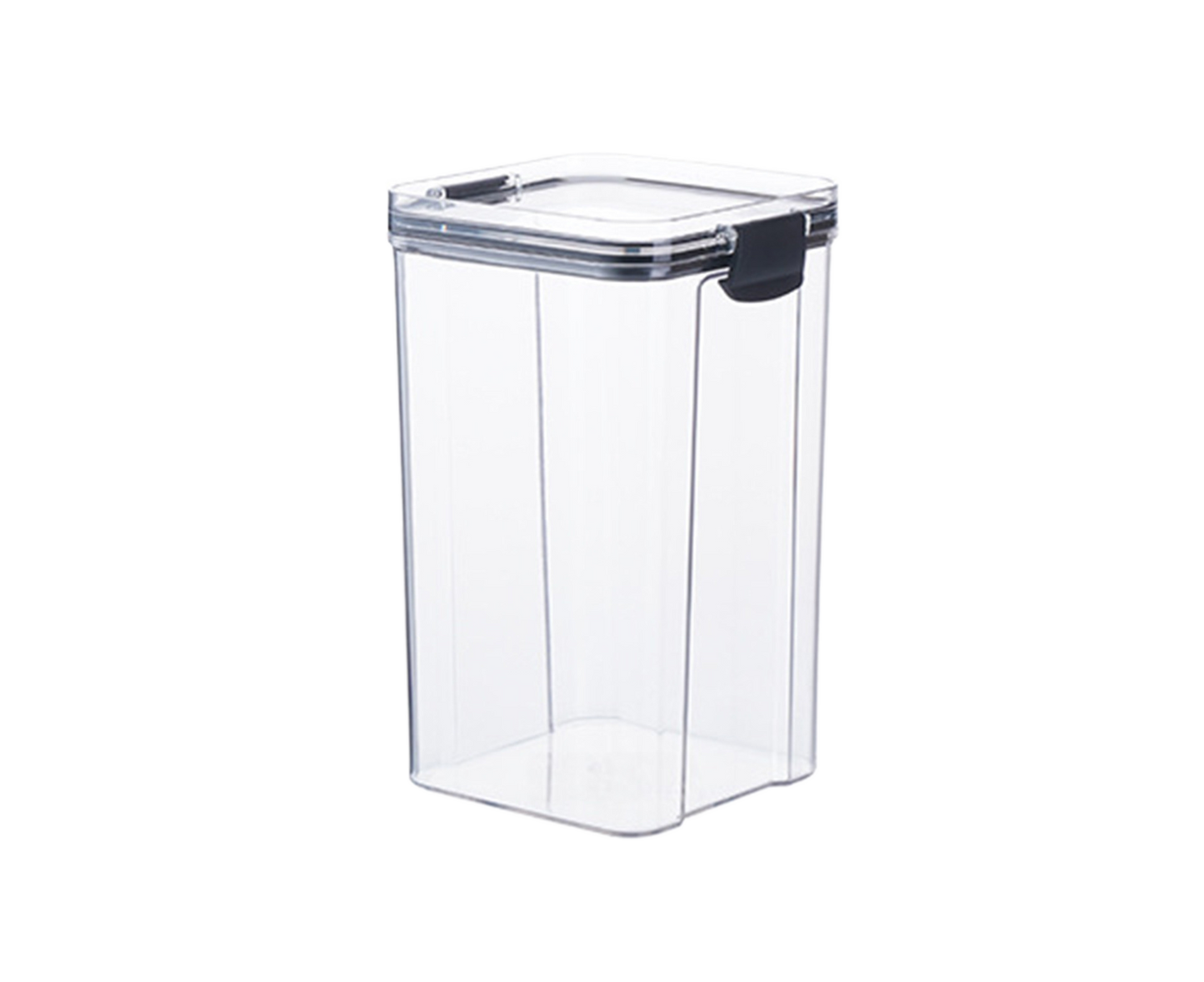 Clear Food Storage Box Container Moisture Proof Grain Bottle Jar Kitchen Supply-4