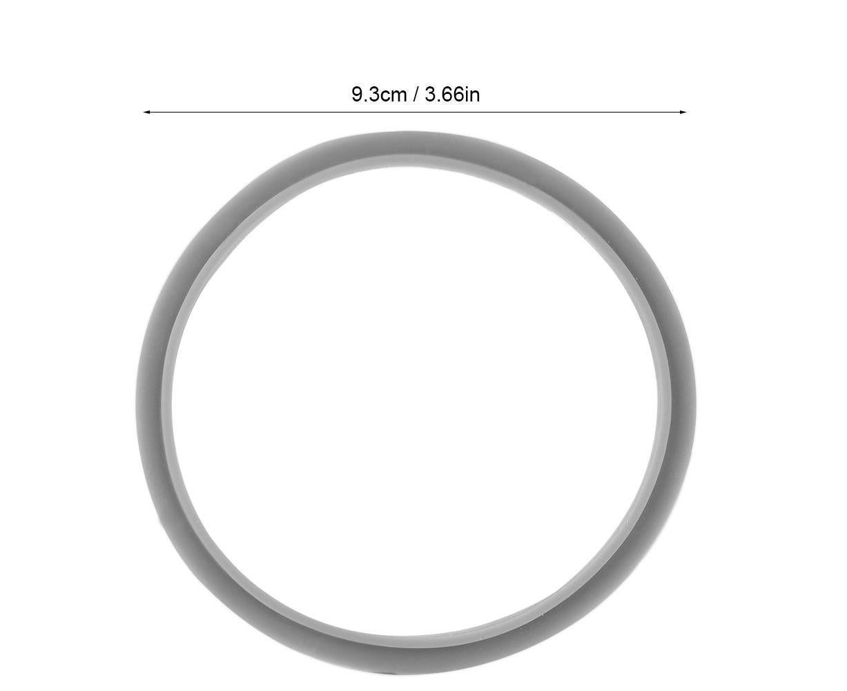 New Replacement Gaskets for Juicer, 2 White Rubber Rings, Flexible Home Use