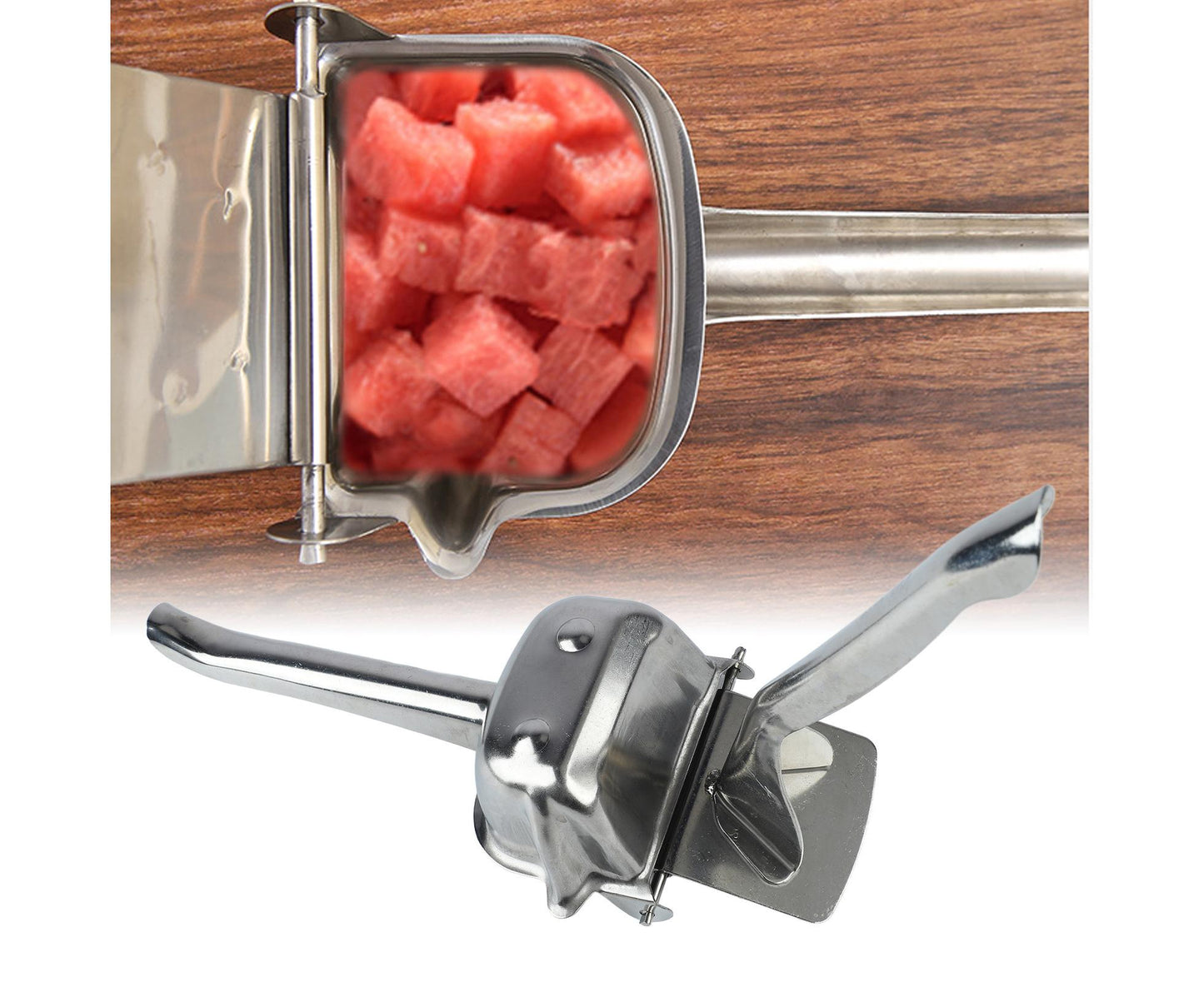 Stainless Steel Lemon Squeezer, Heavy Duty Citrus Juicer with Long Handle for Fruits