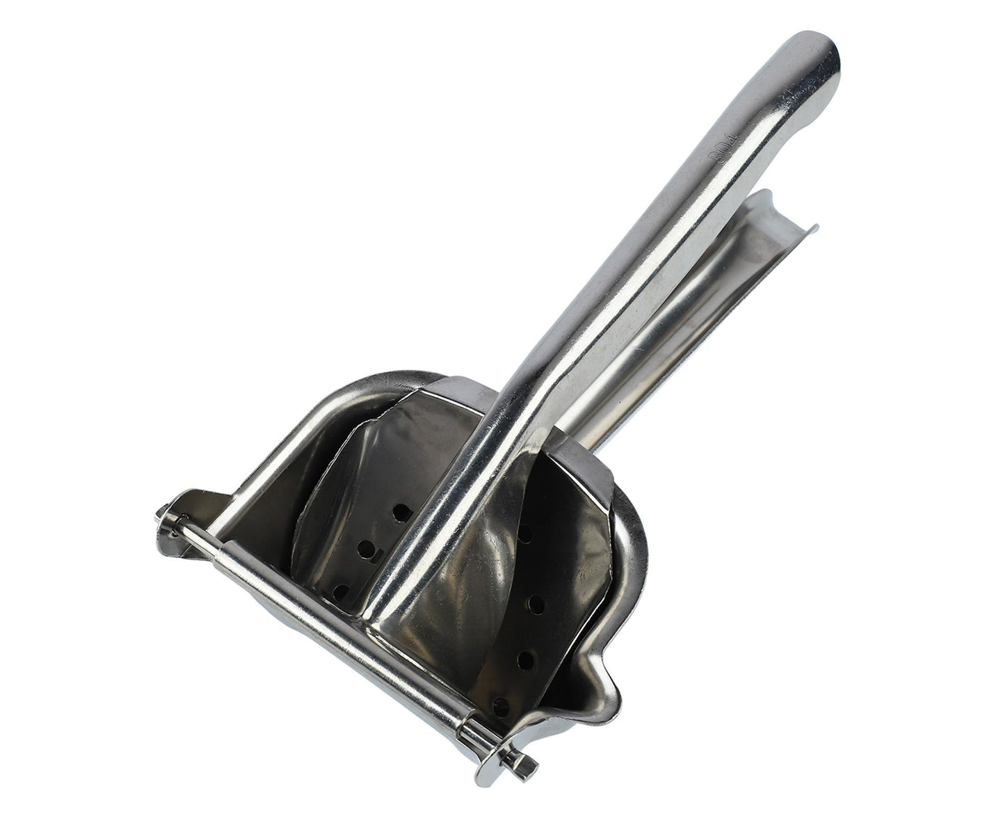 Stainless Steel Lemon Squeezer, Heavy Duty Citrus Juicer with Long Handle for Fruits