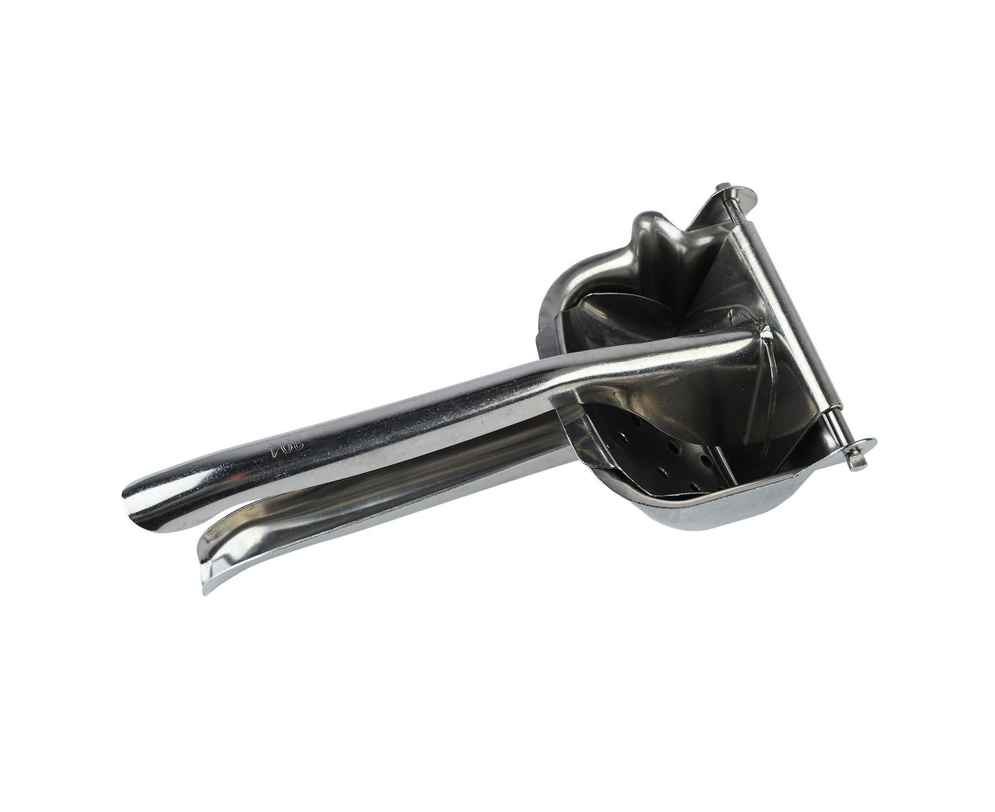 Stainless Steel Lemon Squeezer, Heavy Duty Citrus Juicer with Long Handle for Fruits